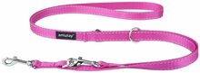 Jalutusrihm Amiplay Reflective, 1-2 m x 2.5 cm, roosa