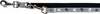 Jalutusrihm Trixie, M-L, 2 m x 20 mm, must/hall