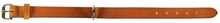 Kaelarihm Zolux Leather Lined, 350 mm x 16 mm, helepruun