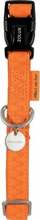 Kaelarihm Zolux Mac Leather, 380 - 500 mm x 20 mm, oranž
