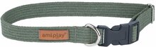 Kaelarihm Amiplay Cotton, XL, 450 - 700 mm x 30 mm, roheline