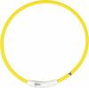 Kaelarihm Duvo+ Fire USB Nylon, 45 cm, kollane