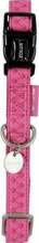 Kaelarihm Zolux Mac Leather, 450 - 680 mm x 25 mm, fuksia (magenta)