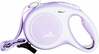 Jalutusrihm Flexi New Comfort Cord M, 8 m, valge/lilla