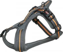 Rihmad Trixie Fusion, L-XL, 72-89 cm, 30 mm, grafiit/papaja