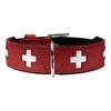 Kaelarihm Hunter Swiss, 24-28,5 cm, punane/must
