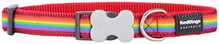Kaelarihm Red Dingo Rainbow, 20-32 cm, värviline, punane