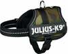 Traksid Trixie Julius-K9 Baby XS-S, 330 - 450 mm x 18 mm, pruun/must/roheline