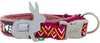 Kaelarihm Hurtta Razzle - Dazzle, reguleeritav, 55 - 65 cm, beetroot