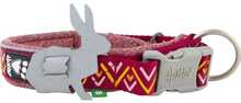 Kaelarihm Hurtta Razzle - Dazzle, reguleeritav, 55 - 65 cm, beetroot