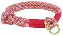 Kaelarihm Trixie Soft Rope, XS, 25 cm, punane/kreemikas