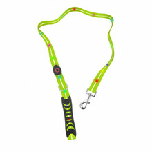 LED jalutusrihm koerale Doggy Village Signal Leash MT7121, 1.2 m, roheline