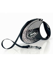 Jalutusrihm Flexi Glam Composition M, 5 m, must