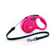 Jalutusrihm Flexi New Classic S, 8 m, kuni 12 kg, punane