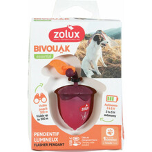 Helkuriga ripats Zolux Bivouak, 6x4x3 cm, punane