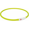 Kaelarihm Trixie LED, XS-XL, 70 cm, roheline