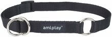 Kaelarihm Amiplay Basic, L, 350-500 mm x 20 mm, must