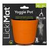 Lakkumispott Lickimat Yoggie Pot, oranž
