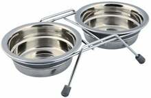 Kausside komplekt Trixie Eat on Feet, 2 x 0.25 L, 11 cm