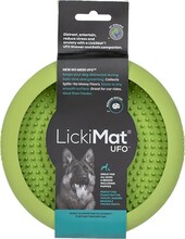 Lakkumiskauss LickiMat Dog Bowl Ufo Green (645.5490)