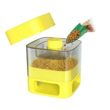 Mehaaniline kuivtoidu dosaator Doggy Village Pet Auto-Buffet MT7130Y, kollane
