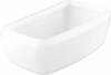 Lemmiklooma kauss Stefanplast Gulliver 1,2,3, 0.3 L, valge