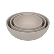 Koerakauss District 70 BAMBOO Dog Bowl Large Merengue, 1.6 L, 21 cm, kreemjas