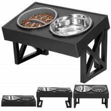 Lemmikloomakausside komplekt Springos PA0333, must