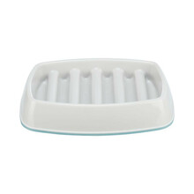 Aeglase söömise kauss Trixie, 0.25 L, hall, 21x14 cm