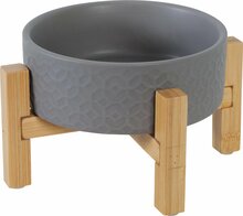Kausside komplekt koos alusega Zolux Keramo Solo, 0.3 L, 12.6x12.6x4.5 cm