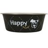 Kauss loomadele Zolux Inox Happy, must, 2.65 L