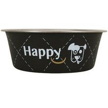 Kauss loomadele Zolux Inox Happy, must, 2.65 L