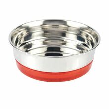 Metallist kauss koertele Croci Fluo Red, 820 ml, 17 cm