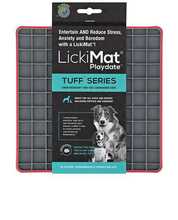 LickiMat Tuff Playdate lakkumismatt, punane