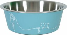 Kauss loomale Zolux Love, sinine, 1.2 L, 17.8 cm