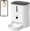Nutikas toidujaotur Sponge Pet Feeder Smart Camera, valge