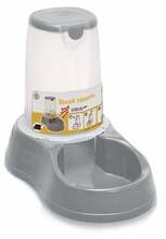Automaatsöötja Stefanplast Break Reserve, 1.5 L, hall, 28.5 cm x 18.5 cm