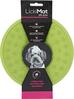 Lakkumismatt LickiMat Splash Green, 19 cm