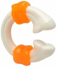 Mänguasi koertele Gimborn Interactive Chicken Bone, 10.8 cm, valge/oranž