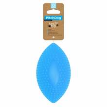 Mänguasi koertele ragbipall PitchDog Sportball, 9x14 cm, roosa