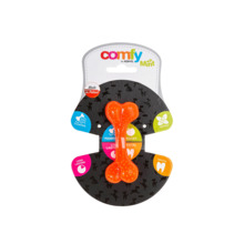 Mänguasi koertele Comfy Mint Dental Bone, oranž, 16,5 cm