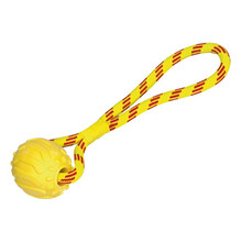 Mänguasi koertele kummist pall nööriga Nobby, 37 cm