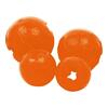 Koera mänguasi Gloria TPR, oranž, 9.5 cm