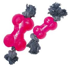 Koera närimismänguasi luu Gloria, 14 cm, roosa