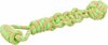 Mänguasi koertele köis Trixie Playing Rope, 38 cm, roheline/oranž