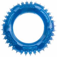 Mänguasi koertele Comfy Dental Ring, sinine, 13 cm