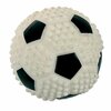 Mänguasi koertele pall Zolux Squeaky Spiney Soccerball, 7.6 cm, valge