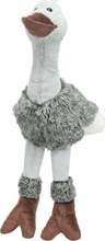 Mänguasi koertele, plüüs Trixie Ostrich, 53 cm, valge/hall