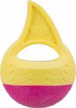 Mänguasi koertele Trixie Aqua Toy Shark Fin, 18 cm, kollane/roosa