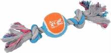 Mänguasi koerale Zolux Rope with Tennis Ball, 30 cm, erinevad värvid